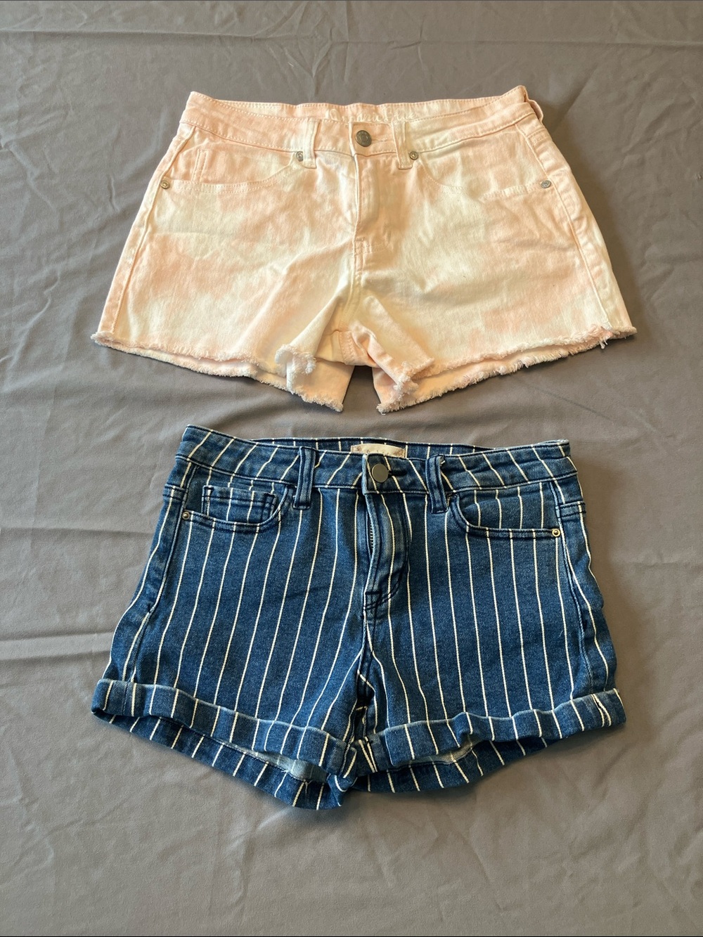 Women's Denim Shorts — Casual - 2 Pairs Size 5